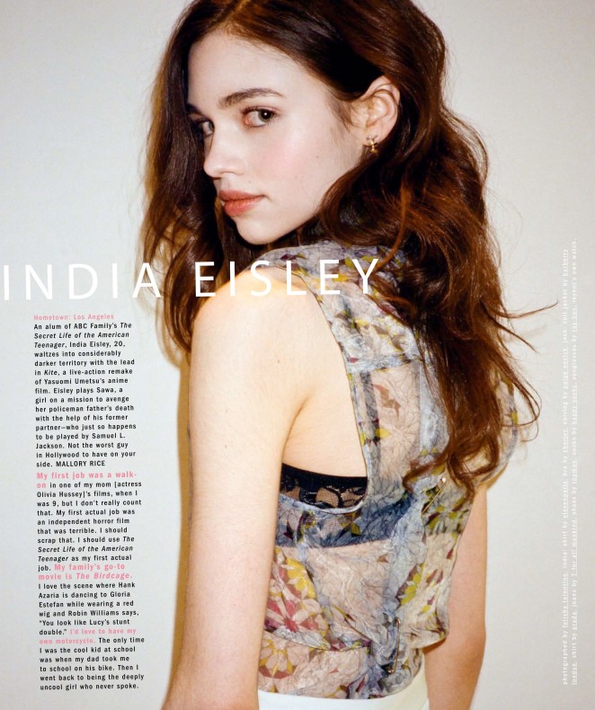 India Eisley - Nylon Magazine (May 2014)