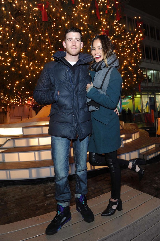 Jamie Chung - Annual Tree Lighting Spectacular in NY