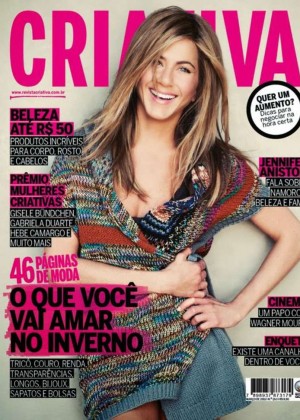 Jennifer Aniston - Glamour Hungary Magazine Cover (January 2015)