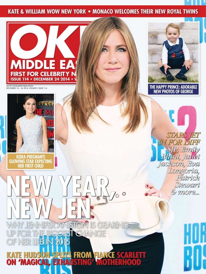 Jennifer Aniston - OK! Middle East Magazine (December 2014)