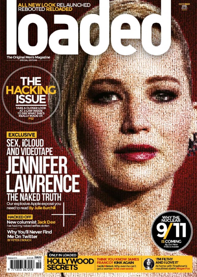 Jennifer Lawrence - Loaded Magazine (October 2014)