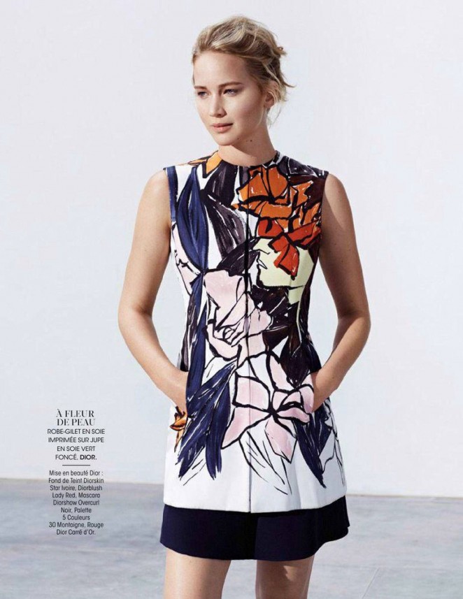 Jennifer Lawrence - Madame Figaro Magazine (December 2014)