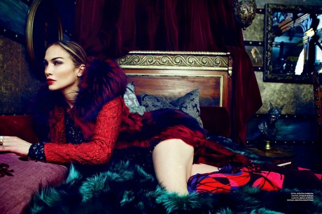 Jennifer Lopez - Harper's Bazaar Russia (December 2014)