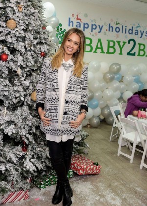 Jessica Alba - Baby2Baby Holiday Party in Los Angeles