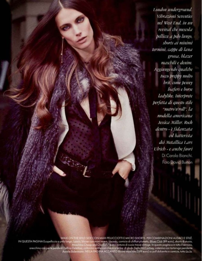 Jessica Miller - Elle Italy Magazine (November 2014)