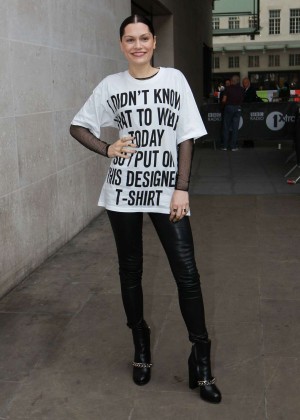 Jessie J - Leaving BBC Radio 1 in London