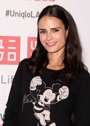 Jordana Brewster - UNIQLO Beverly Center flagship store opening in LA