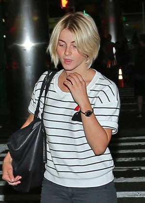 Julianne Hough at LaGuardia Airport in NYC
