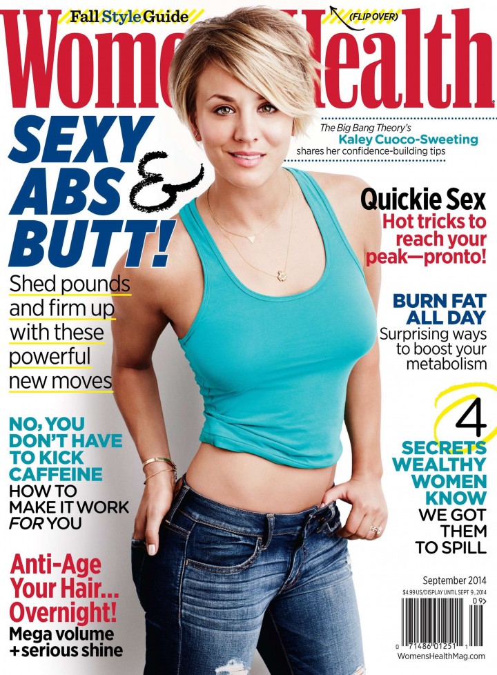 Kaley Cuoco - Women's Health Cover (September 2014)