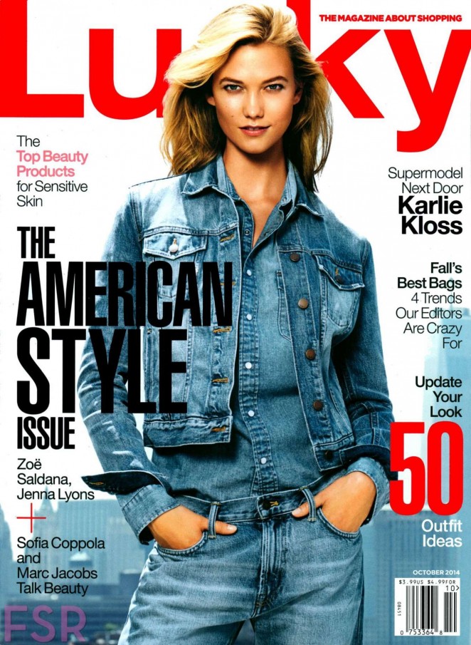 Karlie Kloss - Lucky Magazine (October 2014)