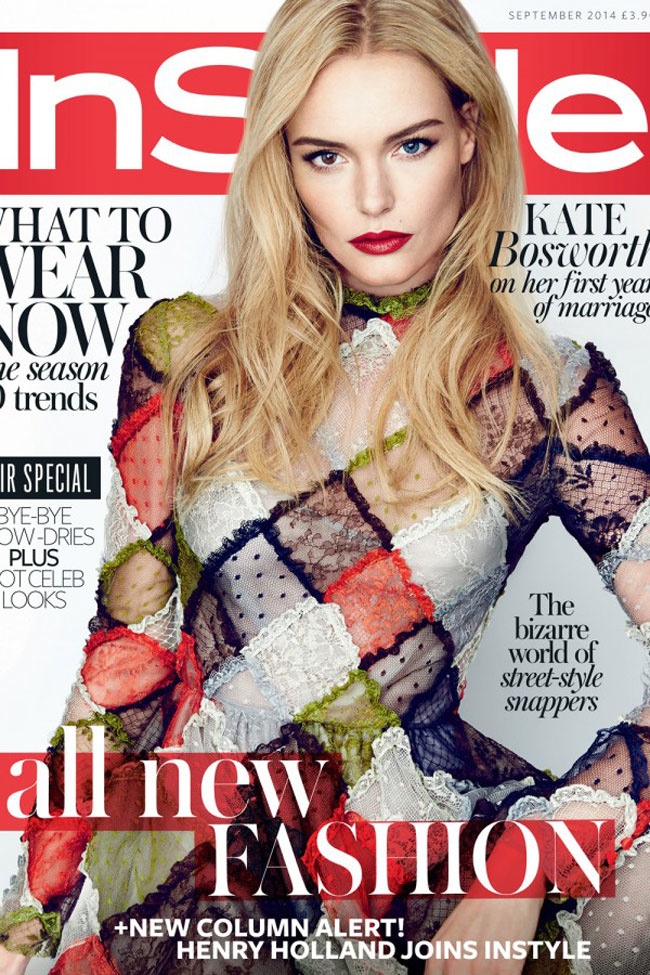Kate Bosworth - InStyle UK Magazine (September 2014)