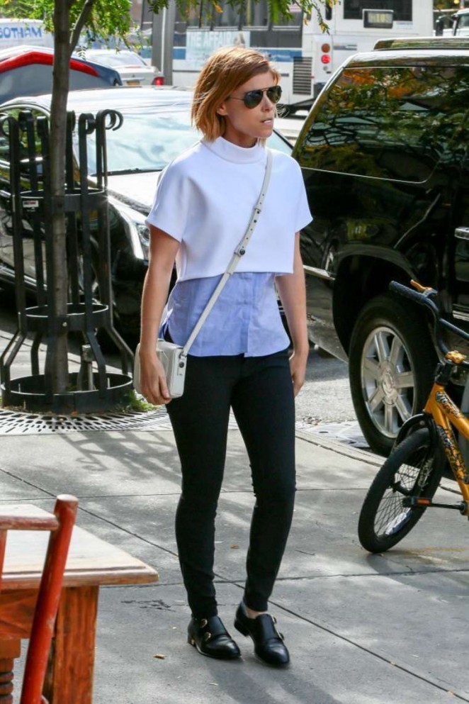 Kate Mara in Tight Pants out in NYC