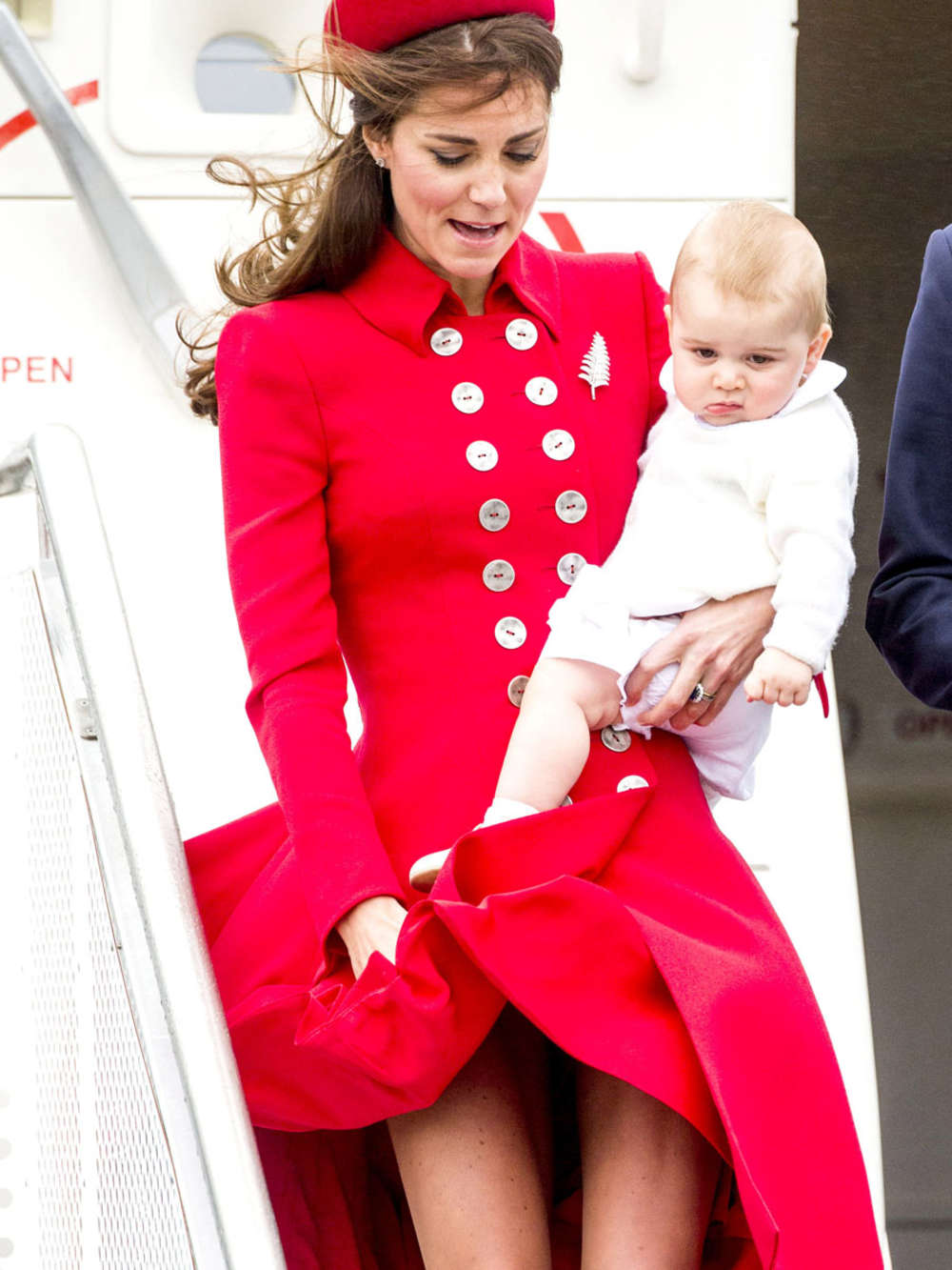 Kate Middleton – With her son Prince George in Wellington – GotCeleb