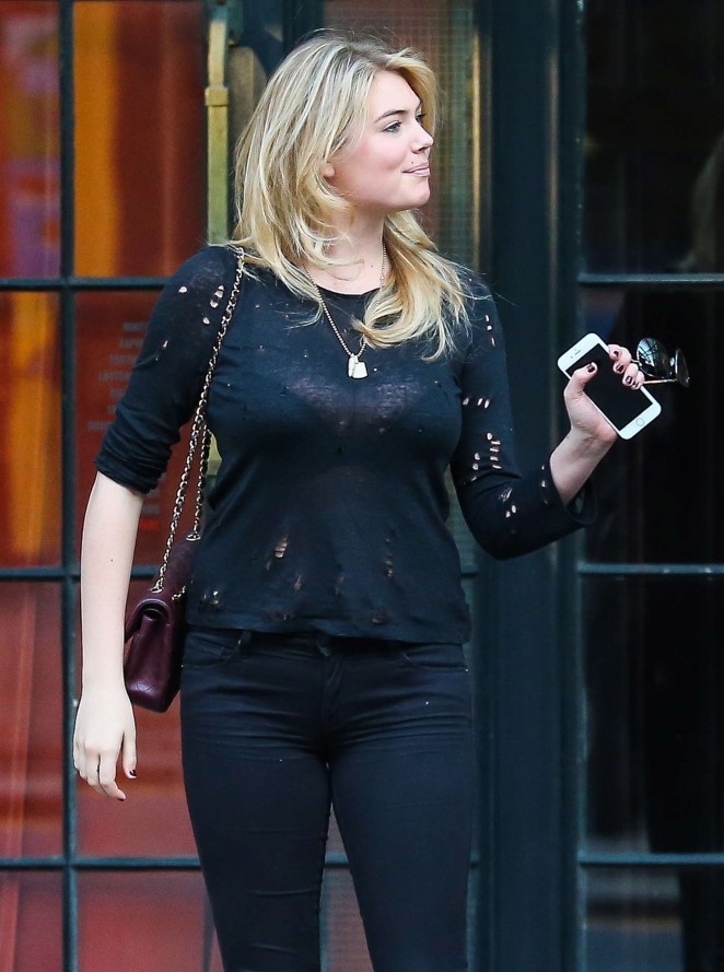 Kate Upton in Tight Pants out in NYC
