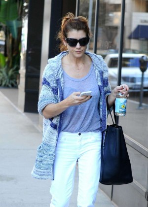 Kate Walsh Street Style out in Beverly Hills
