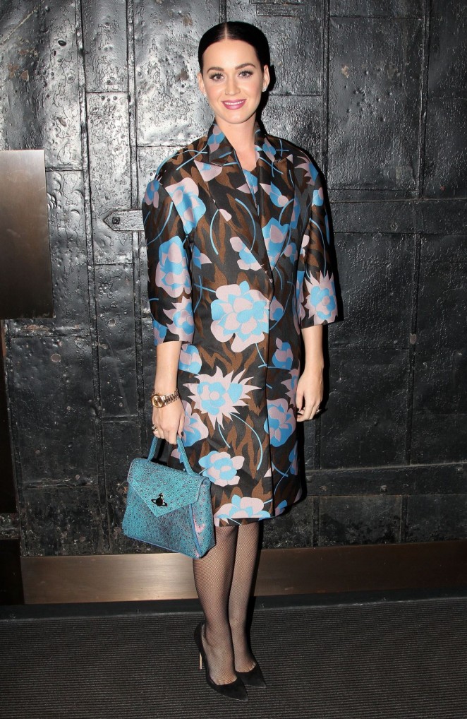 Katy Perry at Stephen Sondheim Theater in New York City