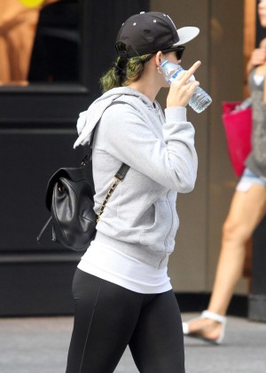 Katy Perry In Spandex Out in Toronto