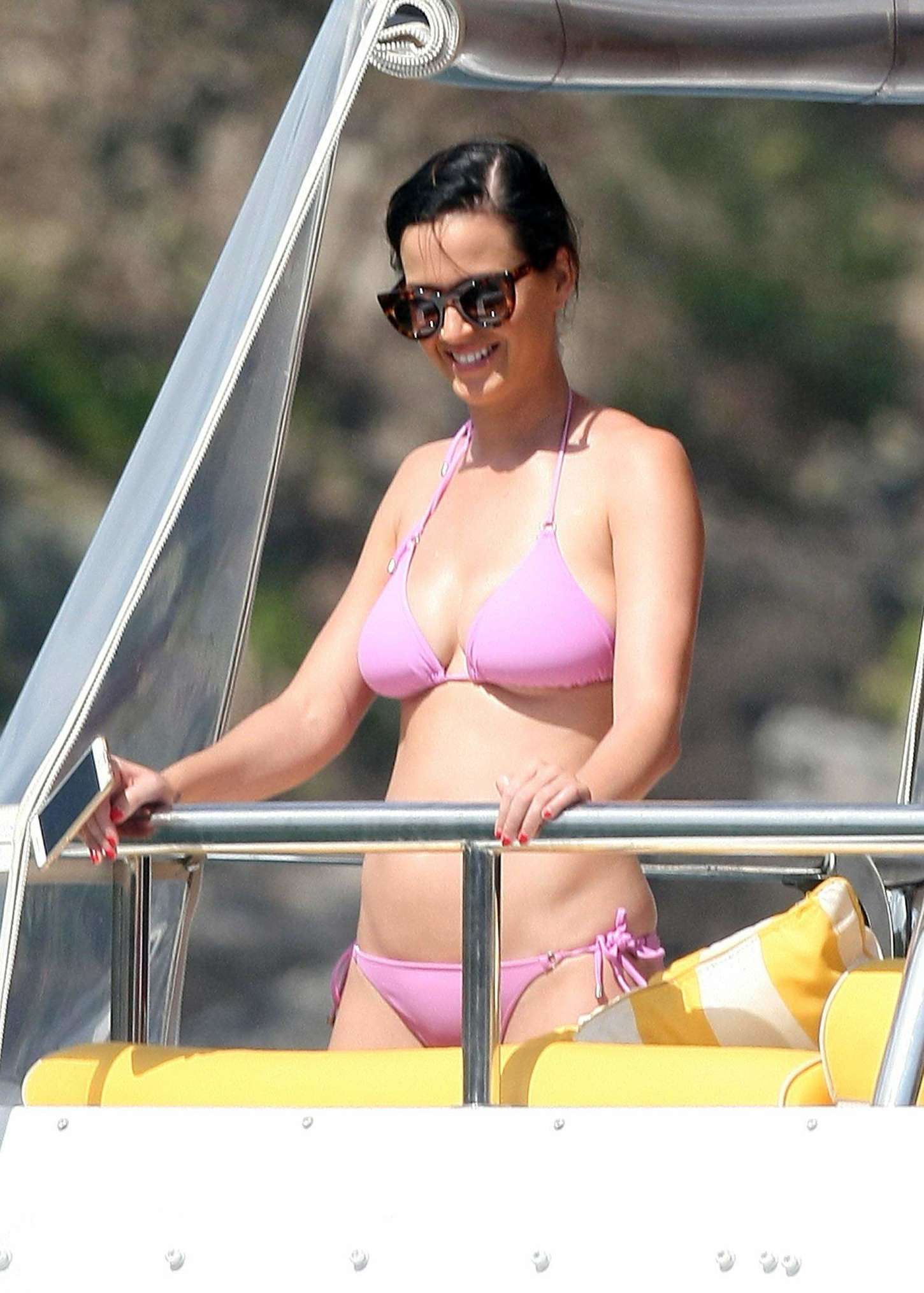 Katy Perry - Wearing Pink Bikini in Sydney. 