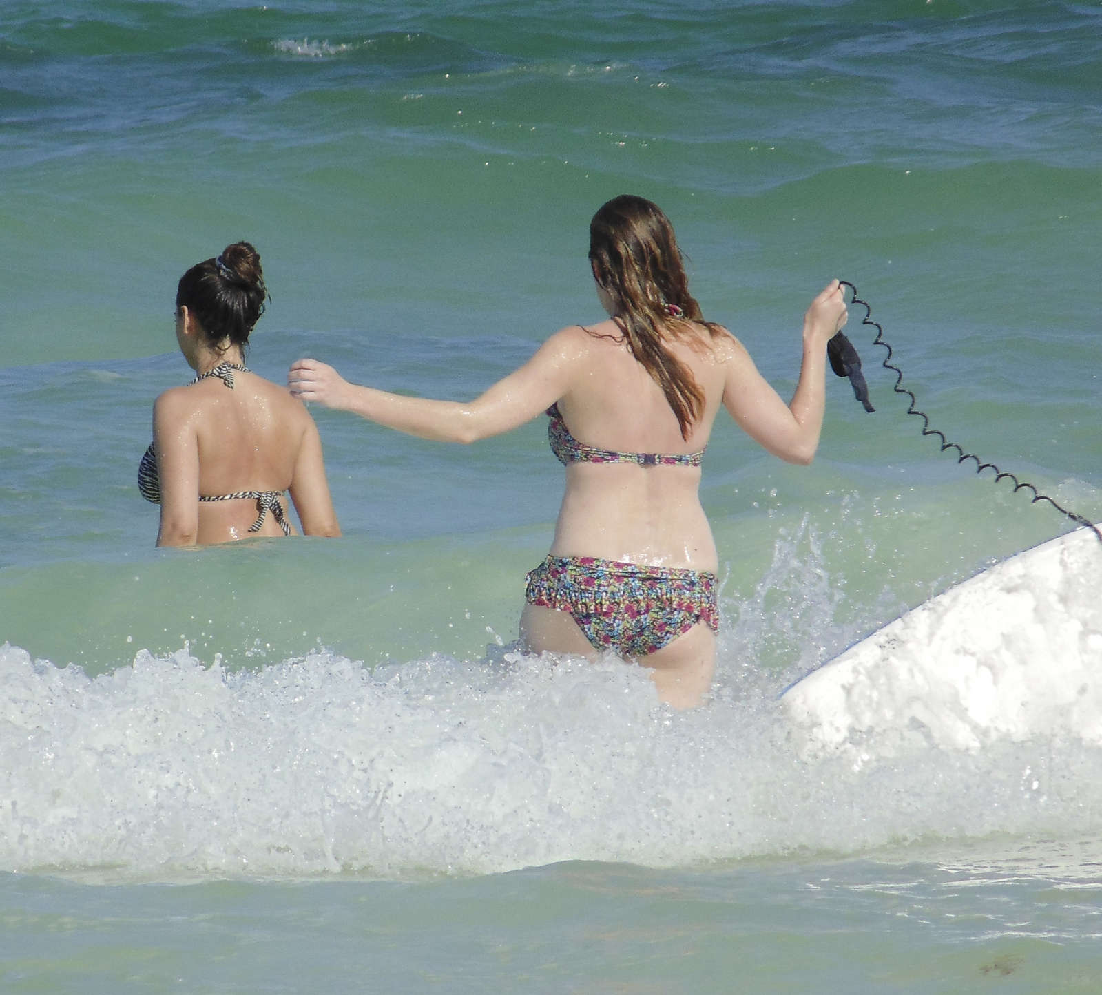 Kelly Brook in Bikini in Cancun (adds). 