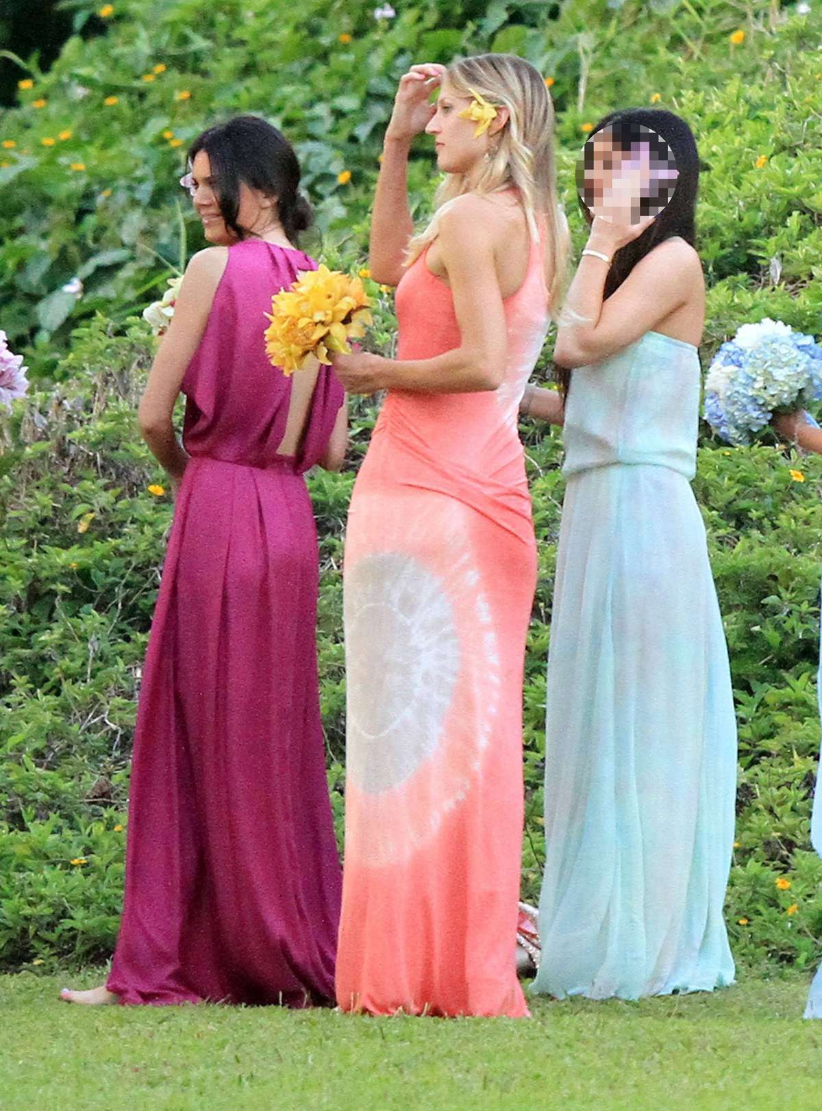 Kendall Jenner - Hot Candids at Brother Wedding in Hawaii. 
