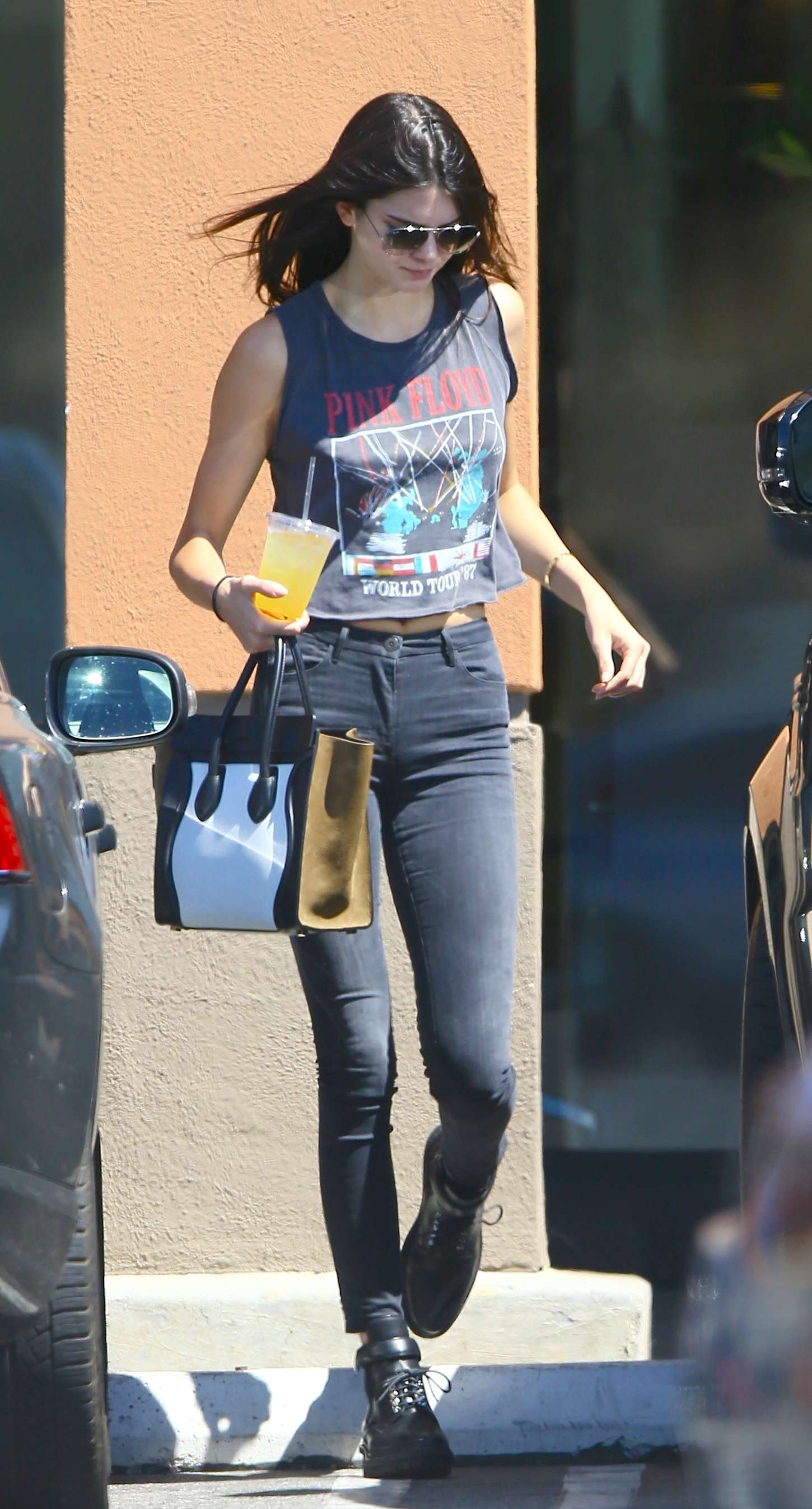 Kendall Jenner in Tight Jeans -01 | GotCeleb