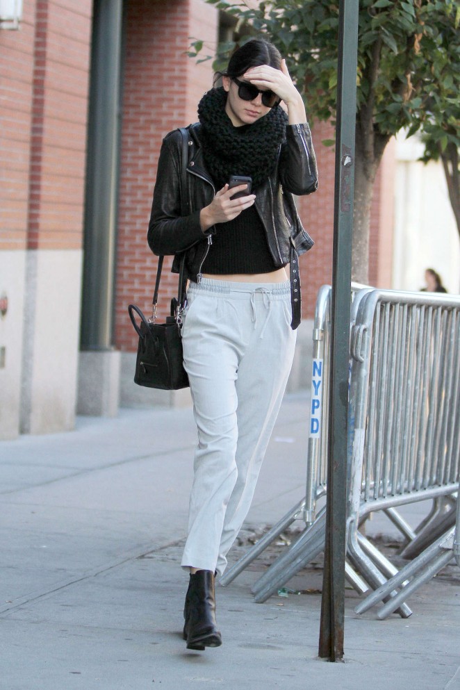 Kendall Jenner Street Style - out in NYC