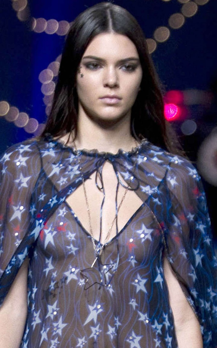 Kendall Jenner - Tommy Hilfiger Fashion Show 2014 in NYC