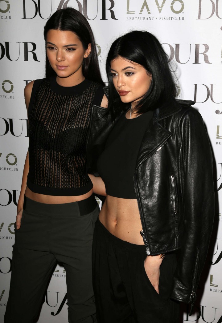 Kendall & Kylie Jenner - DuJour Magazine Celebration in New York City