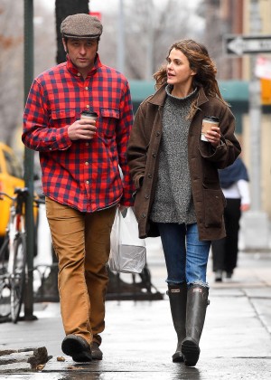 Keri Russell and Matthew Rhys Out in Brooklyn