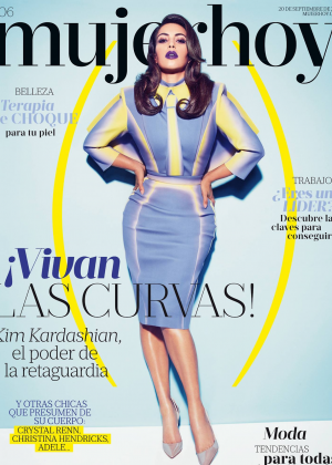 Kim Kardashian - Mujer Hoy Spain Magazine Cover (September 2014)