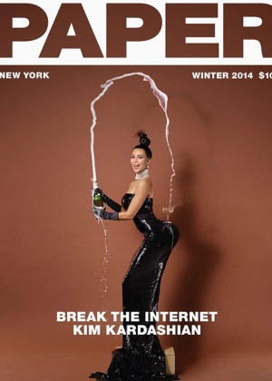 Kim Kardashian - Paper Magazine Cover (Winter 2014)