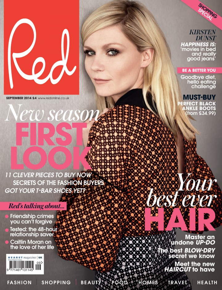 Kirsten Dunst - Red Magazine (UK September 2014)