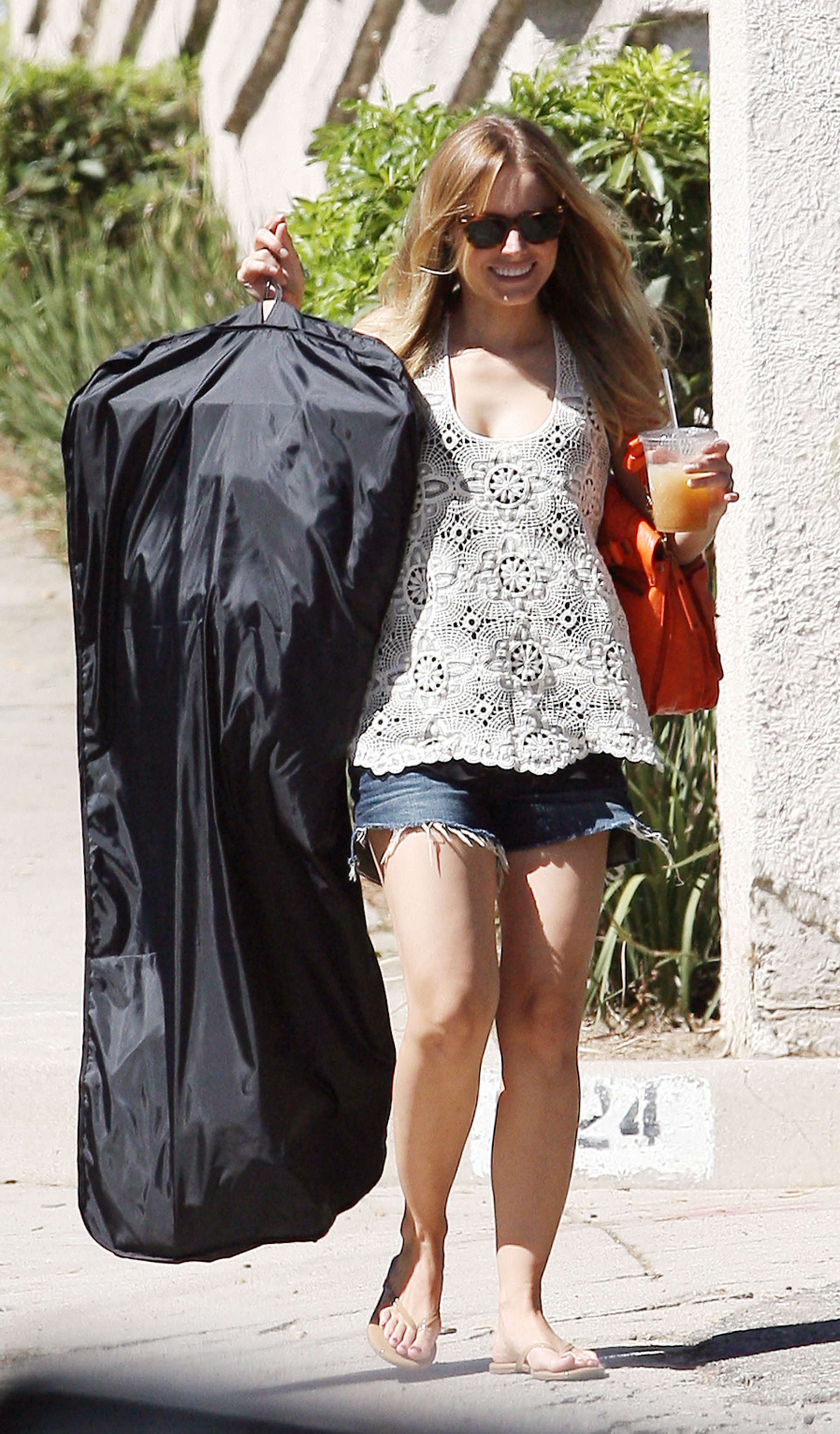 Kristen Bell in denim shorts-04 – GotCeleb
