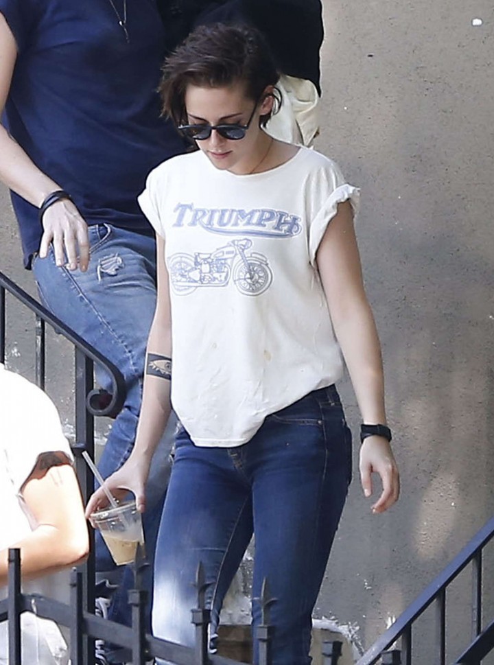 Kristen Stewart in Tight jeans out in LA