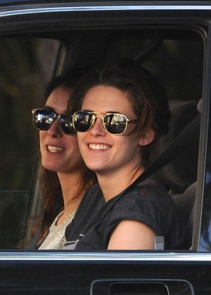 Kristen Stewart - With a friend in LA