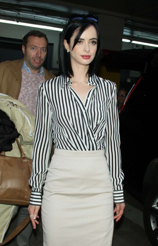 Krysten Ritter at 'HuffPost Live' in NYC