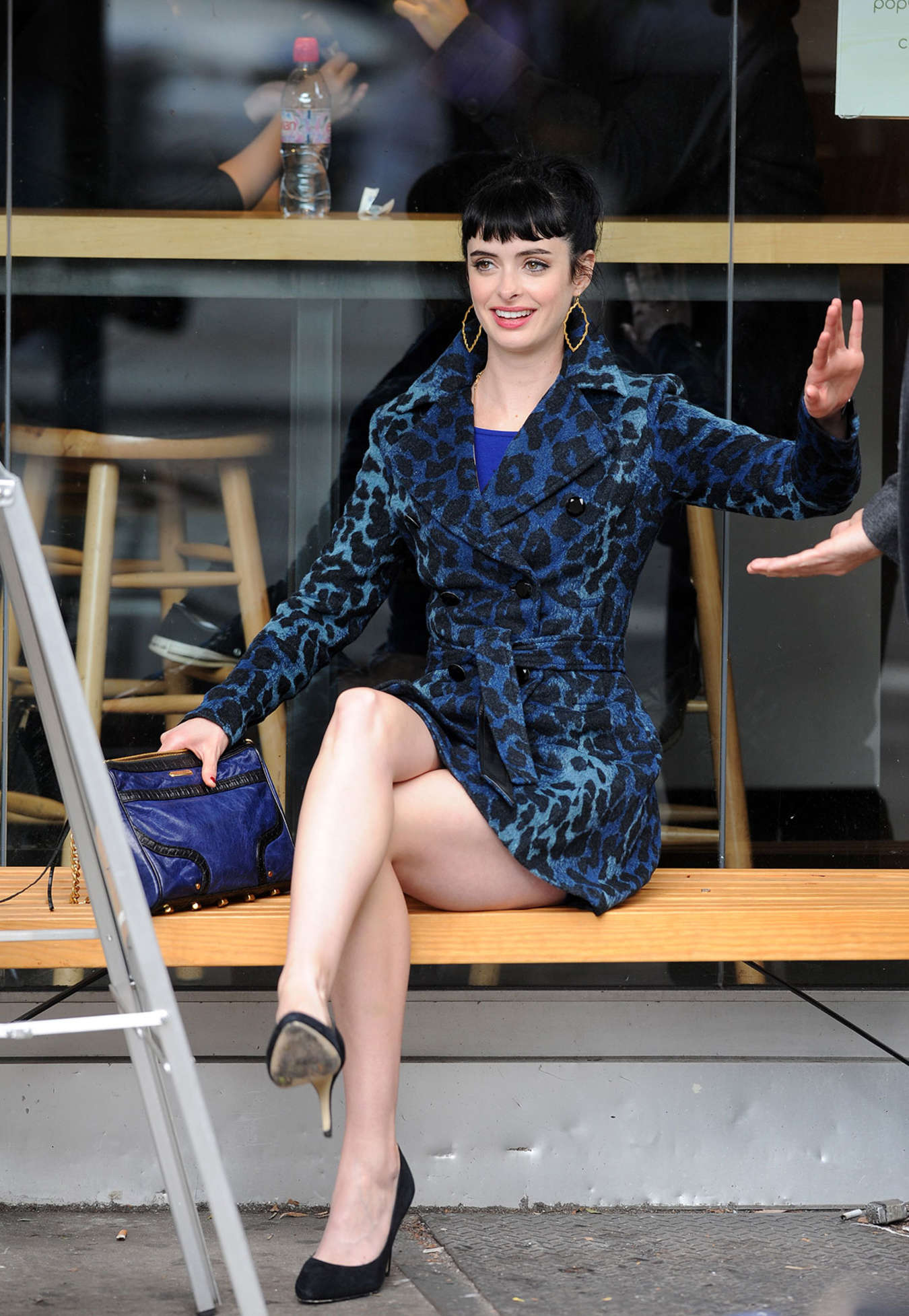 Krysten Ritter on the Set of Apartment 23 Show in West Village. 