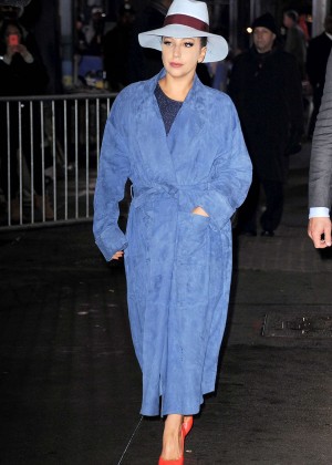 Lady Gaga - Arrives at Good Morning America in New York