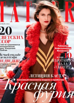 Laetitia Casta - Tatler Russia Magazine (October 2014)