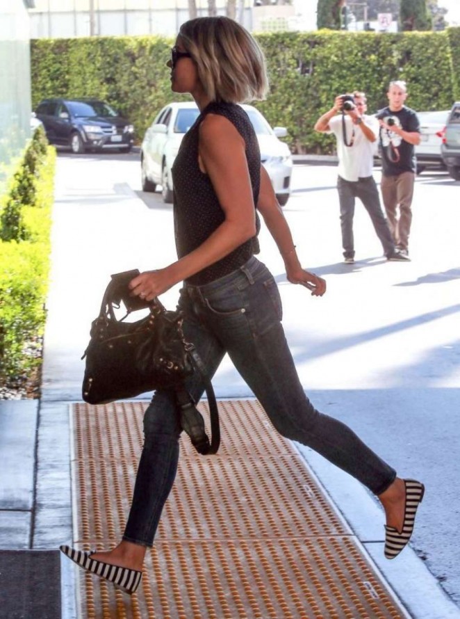 Lauren Conrad in Jeans Arrives at Viceroy Hotel in Santa Monica
