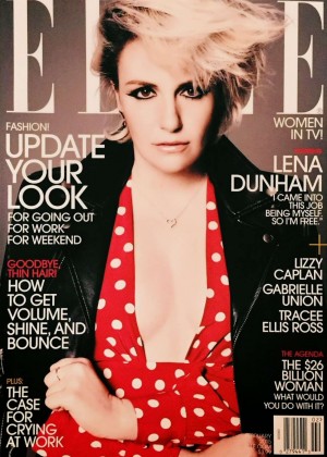 Lena Dunham - Elle US Cover Magazine (February 2015)