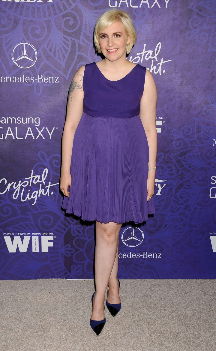 Lena Dunham - 2014 Variety and Women in Film Emmy Nominee Celebration in West Hollywood