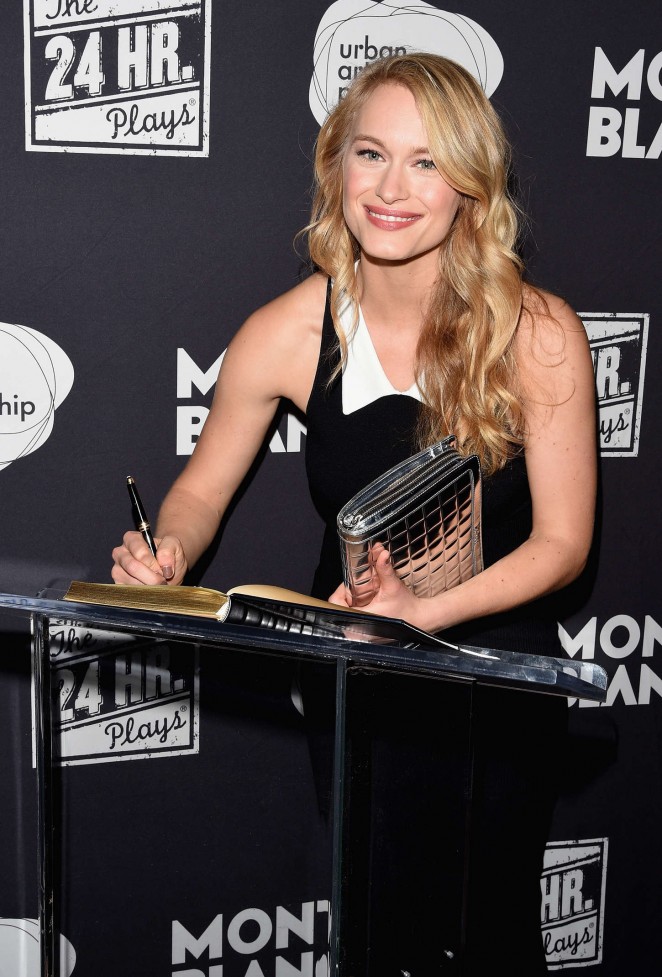 Leven Rambin - 14th Annual The 24 Hour Plays on Broadway Benefit in NY