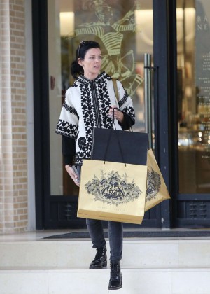 Liberty Ross - Shopping at Barneys New York In Los Angeles