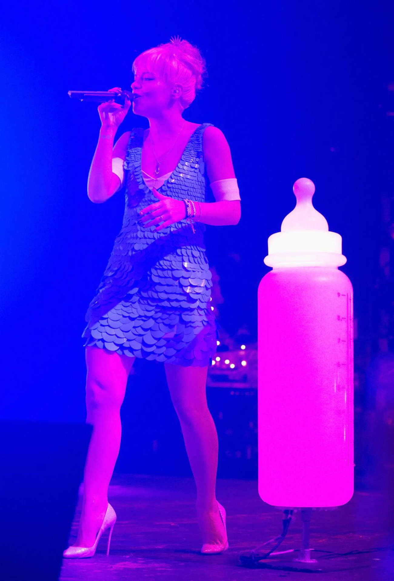 Lily Allen 2014 : Lily Allen: Performs Live at 02 Academy Brixton -11