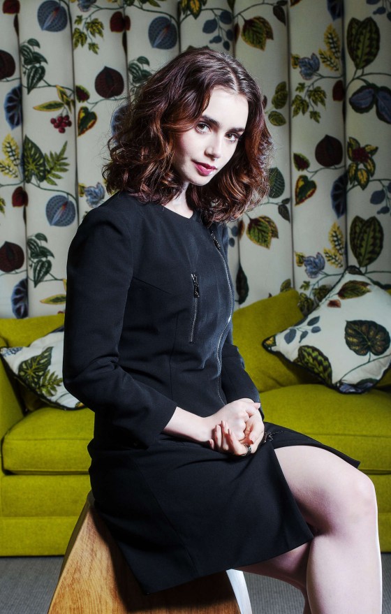 Sophie's fashion blog: Lily Collins, for The Times UK Magazine ...