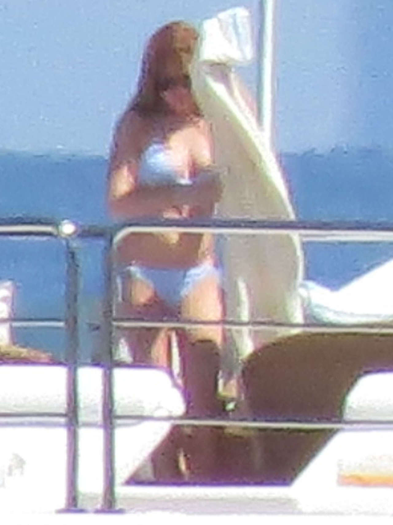 Lindsay Lohan 2014 : Lindsay Lohan Bikini Photos: 2014 Italy -08
