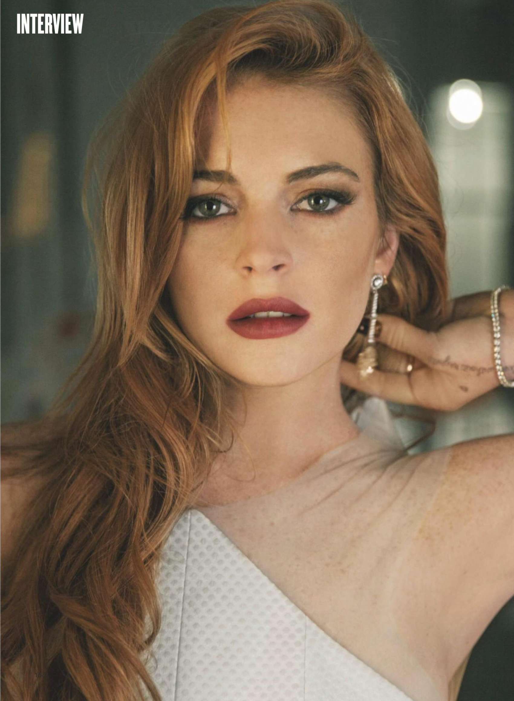 Lindsay Lohan - Marie Claire UK Magazine (November 2014)