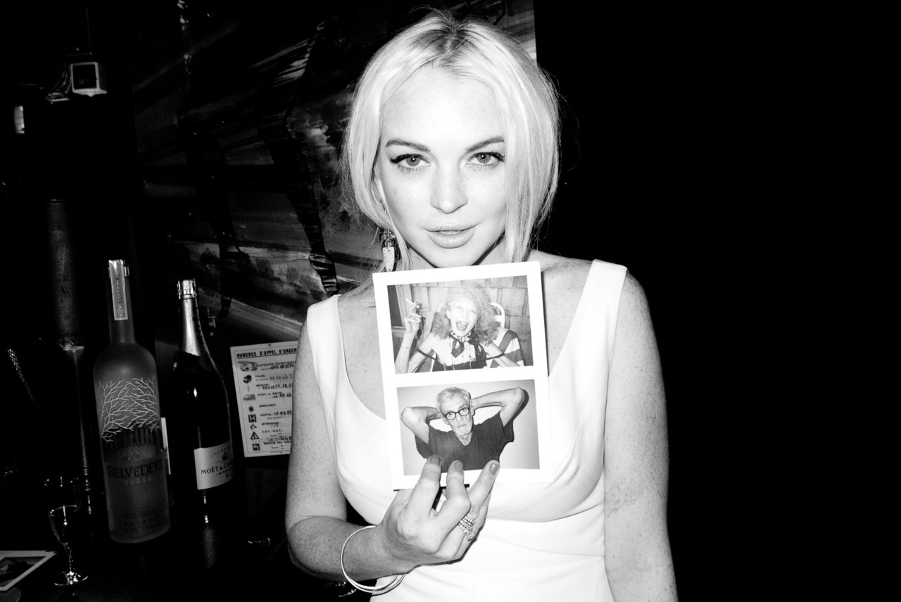 Lindsay Lohan - Terry Richardson Shoot Candids in NY. 