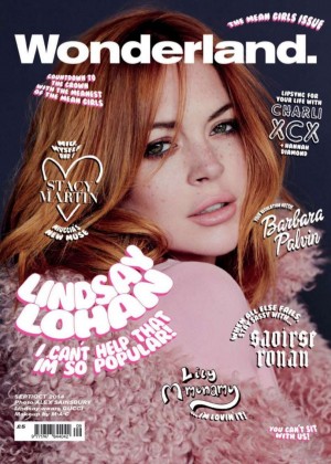 Lindsay Lohan - Wonderland Cover Magazine (Sept/Oct 2014)